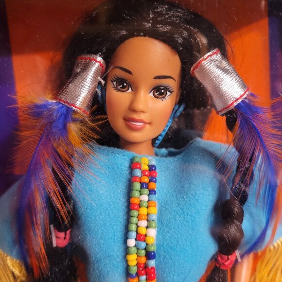 Native American 2nd in Series Dolls of the World Barbie - Picture 10 of 17